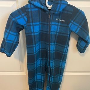 Columbia fleece bunting suit (car seat safe)